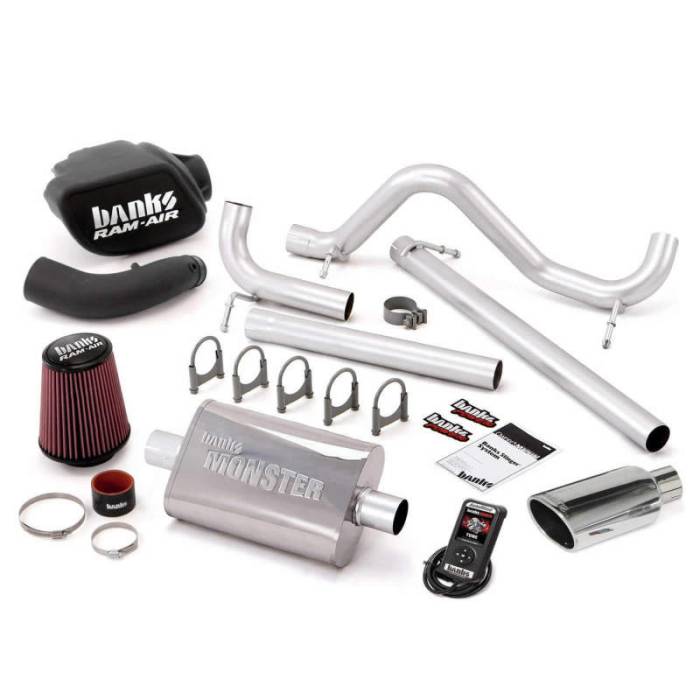 Banks Power - Banks Power 07-11 Jeep 3.8L Wrangler - 4dr Stinger System w/ AutoMind - 51341