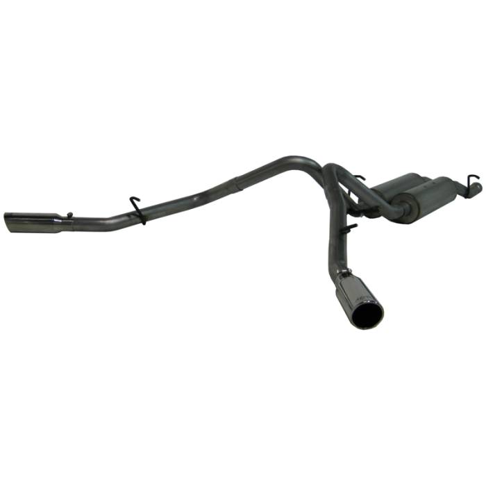 MBRP - MBRP Exhaust 2 1/2"Cat Back, Dual Split Side, AL S5008AL