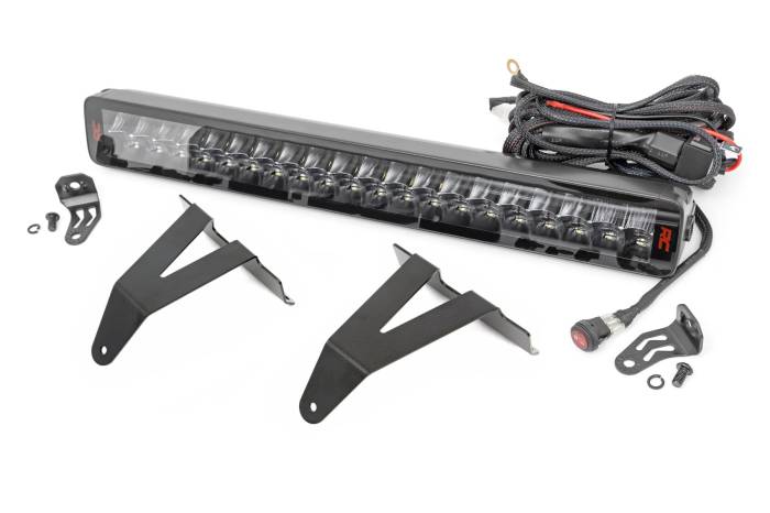 Rough Country - Rough Country LED Light Kit Bumper Mount 20 Inch Spectrum Dual Row Ram 1500 (19-24) - 80779