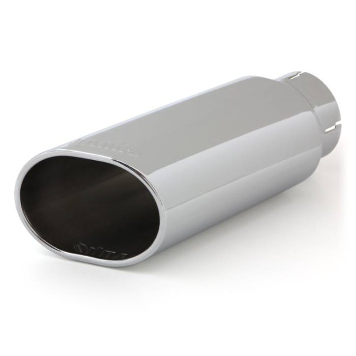 Banks Power - Banks Power Tailpipe Tip Kit - SS Obround Slash Cut - 3.5in Tube - 4.38in X 5.25in X 13.38in - 52918