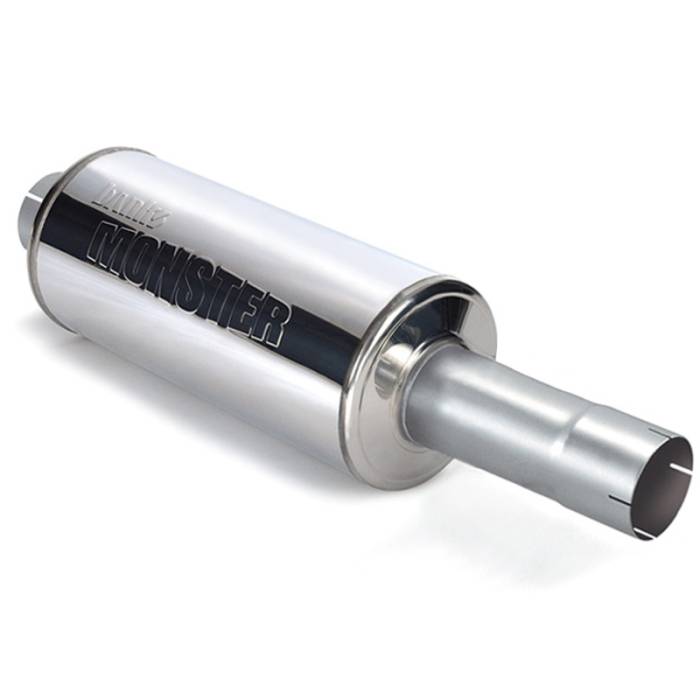 Banks Power - Banks Power Various Applications Muffler w/ Ext - 4in X 4in S/S - 53801