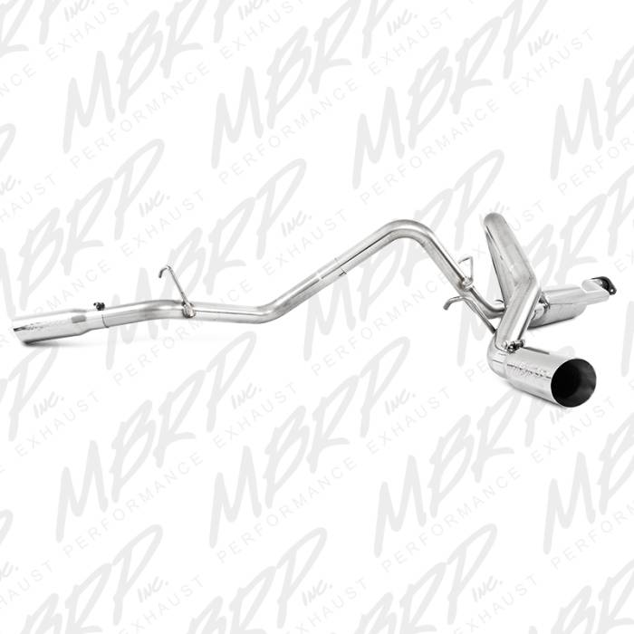 MBRP - MBRP Exhaust 2.5" Cat Back, Dual Split Side, T304 S5018304