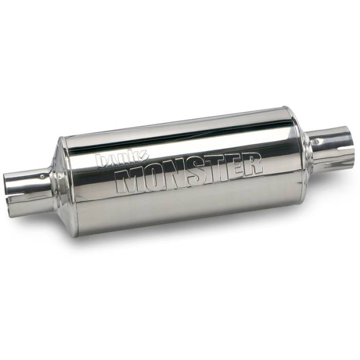 Banks Power - Banks Power Chevy / Ford / Nissan-Gas Truck Muffler - 3in X 3in S/S - 53962
