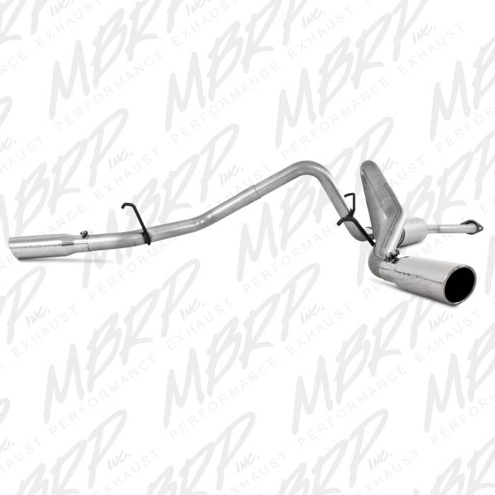 MBRP - MBRP 2003-2007 Chev/GMC 1500 Classic 4.8/5.3L EC/CC-SB Cat Back Dual Split Side - S5018AL