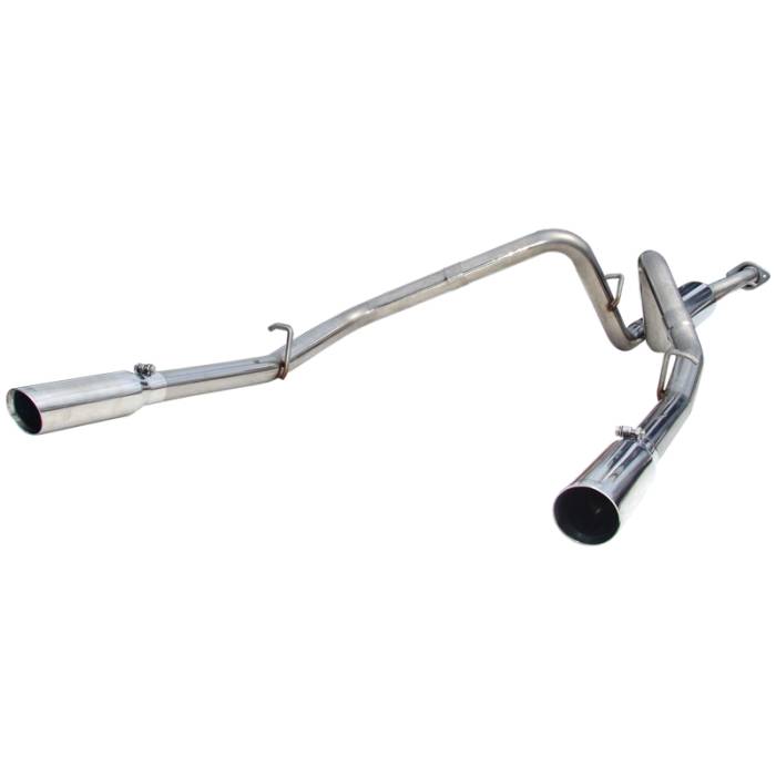 MBRP - MBRP Exhaust 2 1/2"Cat Back, Dual Split Rear, T409 S5020304