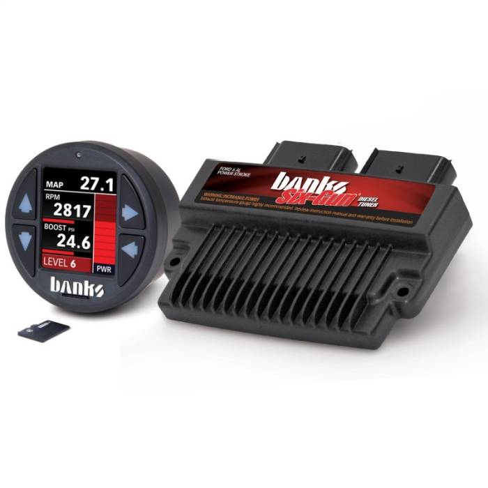 Banks Power - Banks Power 08-10 Ford F-250/F-350/F-450 6.4L Six-Gun Diesel Tuner w/ iDash-1.8 DataMonster - 61452