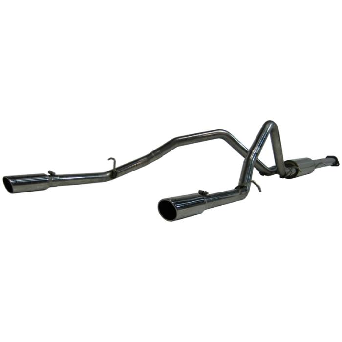 MBRP - MBRP Exhaust 2 1/2" Cat Back, Dual Split Rear, T409 S5040409