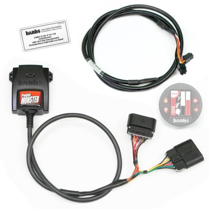 Banks Power - Banks Power Pedal Monster Throttle Sensitivity Booster for Use w/ Exst. iDash - 07.5-19 GM 2500/3500 - 64321-C