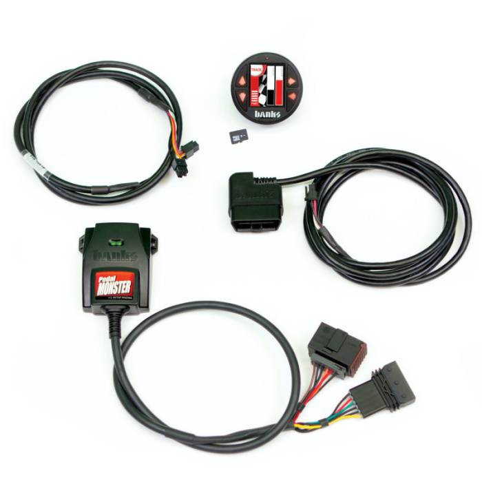 Banks Power - Banks Power Pedal Monster Kit w/iDash 1.8 DataMonster - TE Connectivity MT2 - 6 Way - 64333