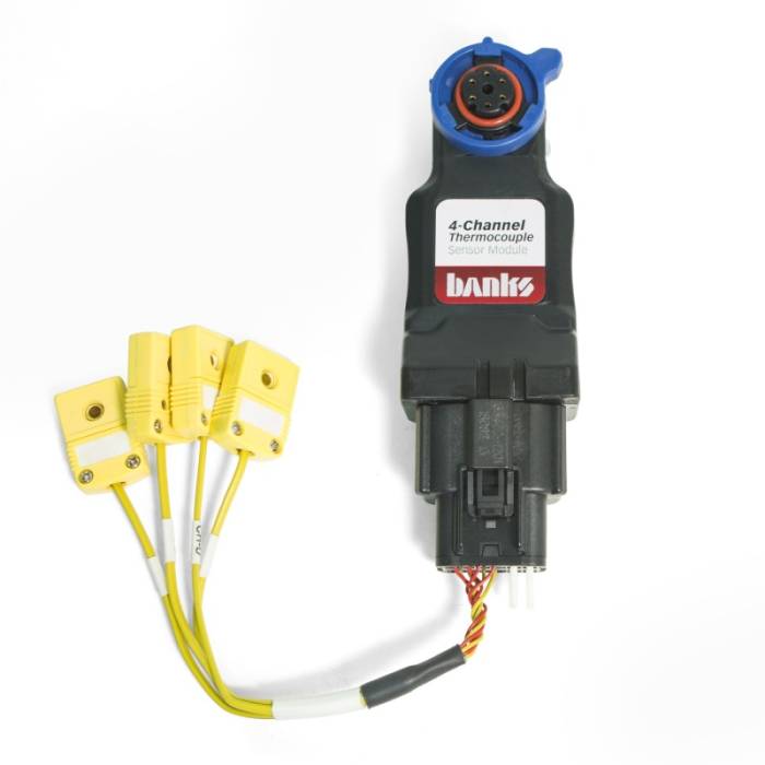 Banks Power - Banks Power iDash 1.8 DataMonster / Super Gauge 4 Ch Thermocouple Module System - 66543