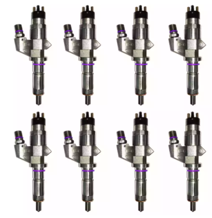 Exergy - Exergy 01-04 Chevrolet Duramax 6.6L LB7 Reman 100% Over Injector - Set of 8 - E01 10108