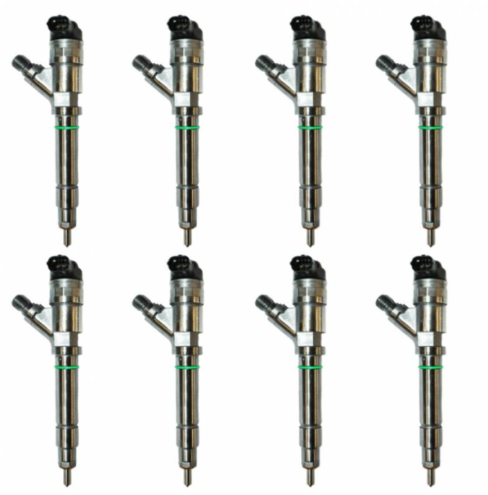 Exergy - Exergy 04.5-05 Chevrolet Duramax 6.6L LLY Reman Sportsman Injector - Set of 8 - E01 10202