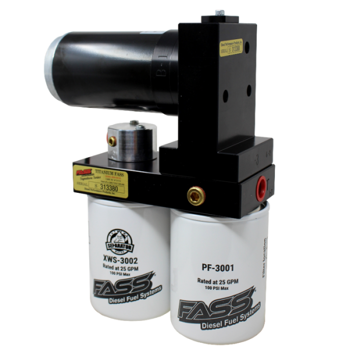 FASS Fuel Systems - FASS Universal 140gph/45psi Titanium Signature Series Fuel Air Separation System TS 140G - TS180F140G