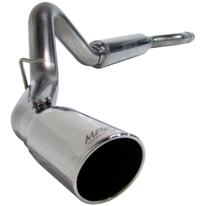MBRP - MBRP Exhaust 4" Cat Back, Single Side, T409 S6012409
