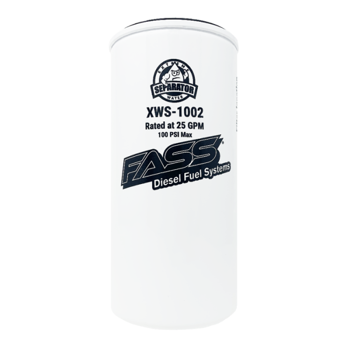 FASS Fuel Systems - FASS Hydroglass (Extreme Water Separator) HD Series XWS-1002 - XWS1002