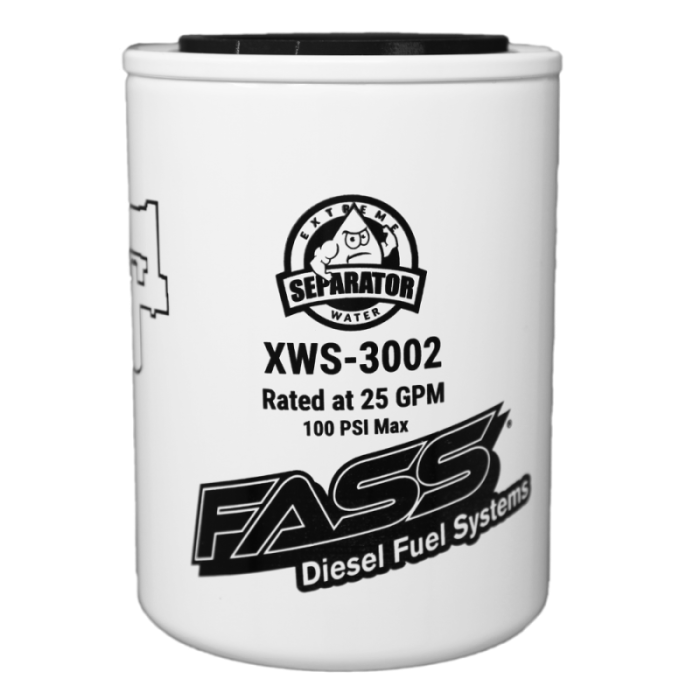 FASS Fuel Systems - FASS Hydroglass Titanium Signature Series Extreme Water Separator XWS-3002 - XWS3002