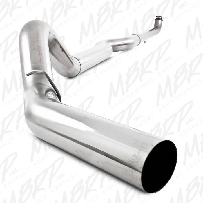 MBRP - MBRP Exhaust 5" Down Pipe Back, Off Road - no muffler, Single Side, T409 S6020SLM