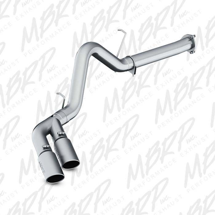 MBRP - MBRP Exhaust 4 Filter Back, Dual Outlet Single Side, AL S6027AL