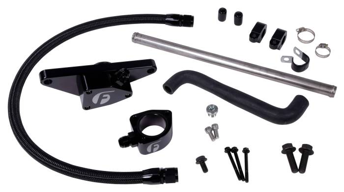 Fleece Performance - Fleece Cummins Coolant Bypass Kit (2003-2005 Auto Trans) - FPE-CLNTBYPS-CUMMINS-0305