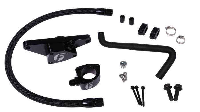 Fleece Performance - Fleece Cummins Coolant Bypass Kit (2006-2007 Auto Trans) - FPE-CLNTBYPS-CUMMINS-0607