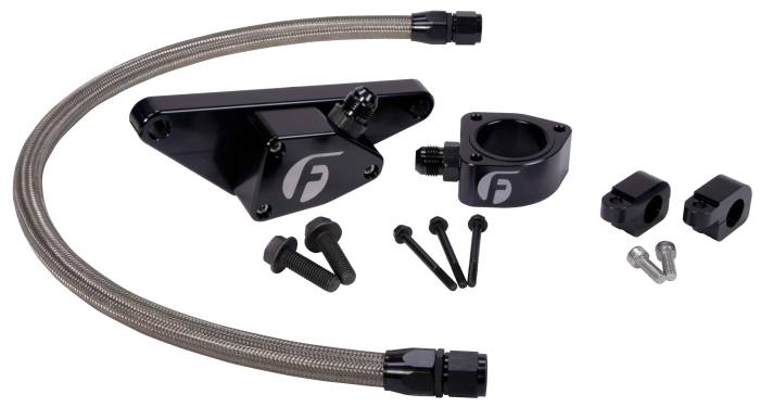 Fleece Performance - Fleece Cummins Coolant Bypass Kit (2003-2007 Manual Transmission) - FPE-CLNTBYPS-CUMMINS-MAN-SS