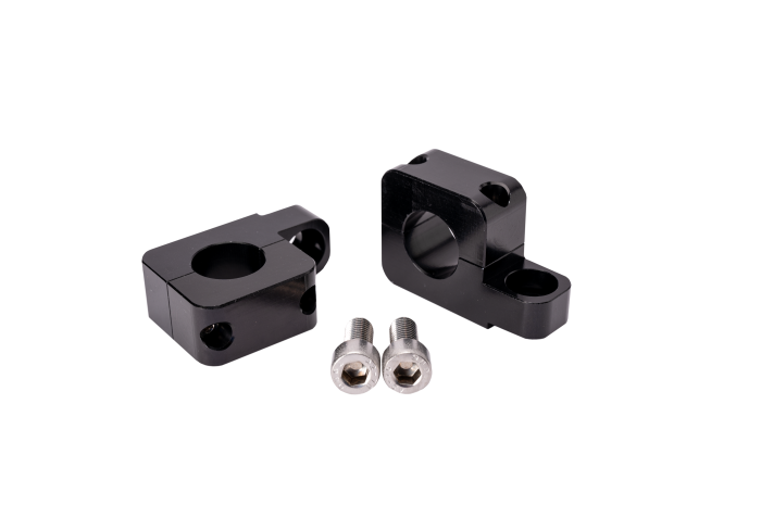Fleece Performance - Fleece 2003-2007 Cummins Coolant Bypass Brackets - FPE-CLNT-HS-BRKT