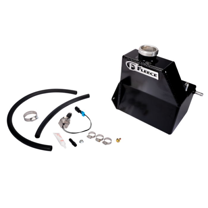 Fleece Performance - Fleece Performance 13-18 Dodge Ram 2500/3500 6.7L Cummins Replacement Coolant Tank - FPE-CUMM-CLNT-TNK-1318
