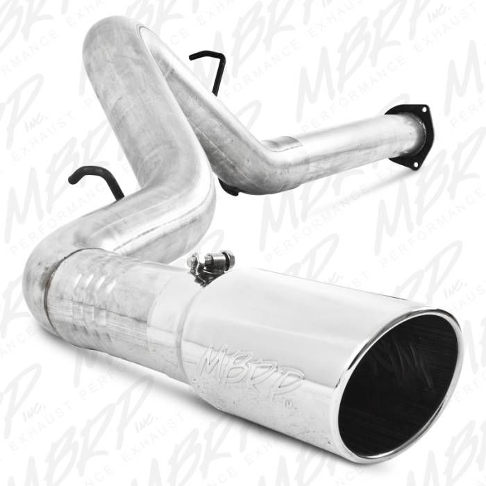 MBRP - MBRP Exhaust 4" Filter Back, Single Side & Turbo Down Pipe, AL S6052AL