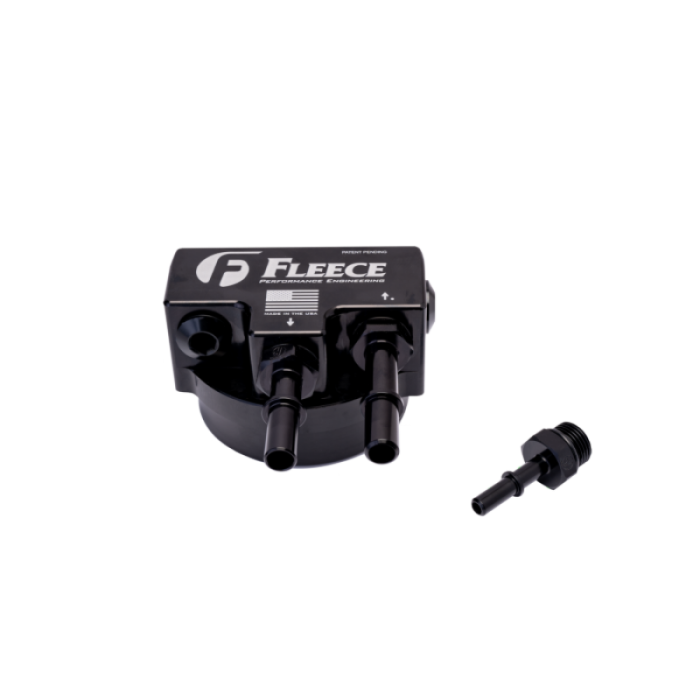 Fleece Performance - Fleece Performance 11-24 Ford F250-550 Powerstroke 6.7L Fuel Filter Bypass - FPE-FMC-FFB-1124