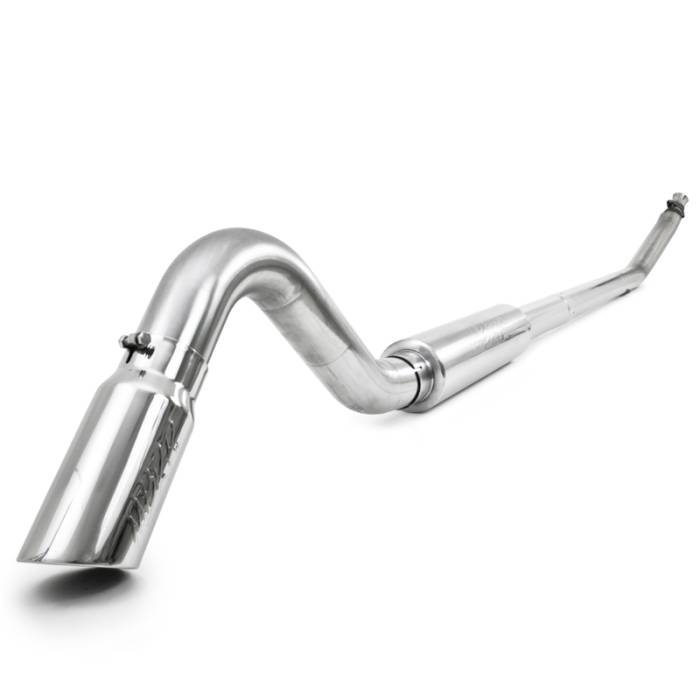 MBRP - MBRP Exhaust 4" Turbo Back, Single Turn Down, T409 S6100TD