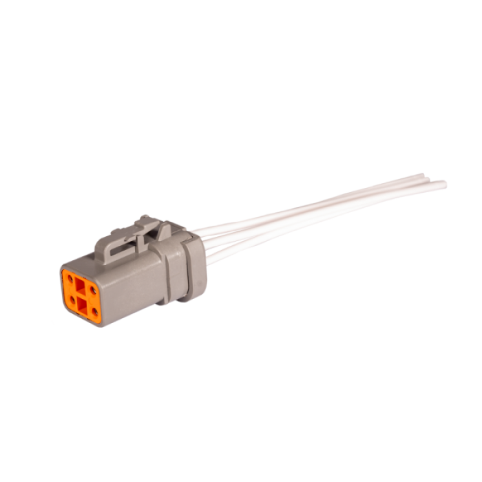 Fleece Performance - Fleece Performance 03-05 Dodge Ram 2500/3500 Cummins Valve Cover Injector Pigtail (4-Pin) - FPE-HAR-CUMM-INJ-0305-PT