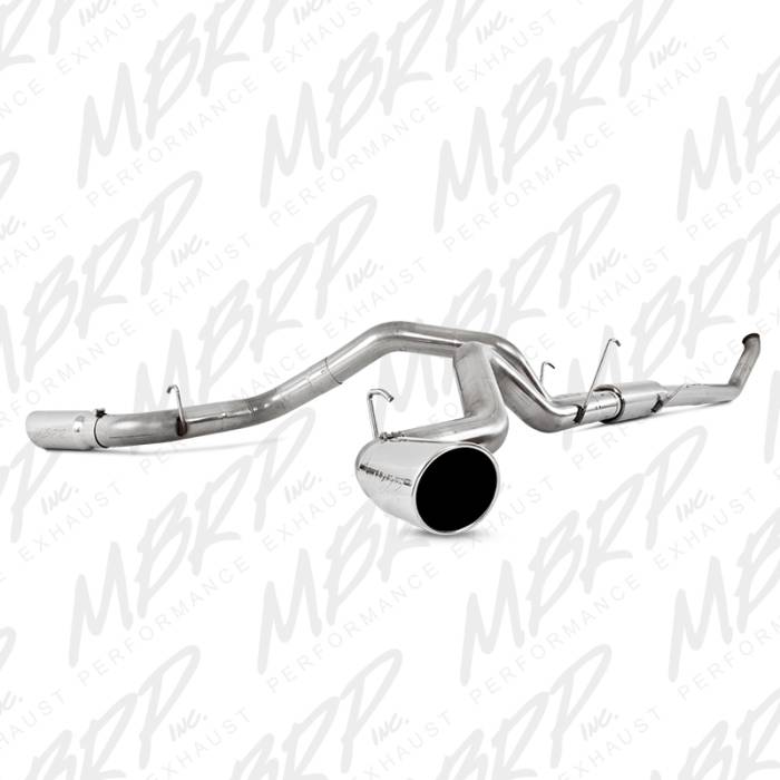 MBRP - MBRP Exhaust 4" Turbo Back, Cool Duals (4WD only), T409 S6106409