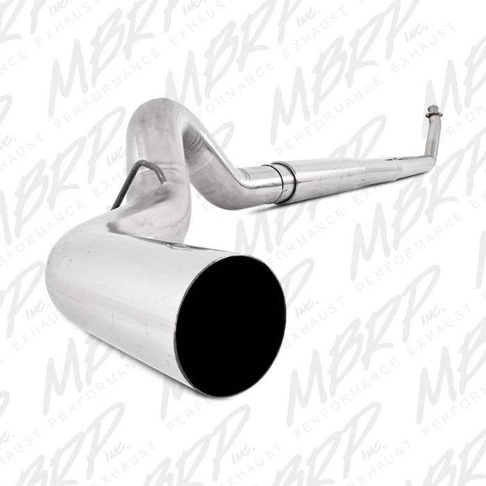 MBRP - MBRP Exhaust 5" Turbo Back, Single Side Exit, T409 S6112409