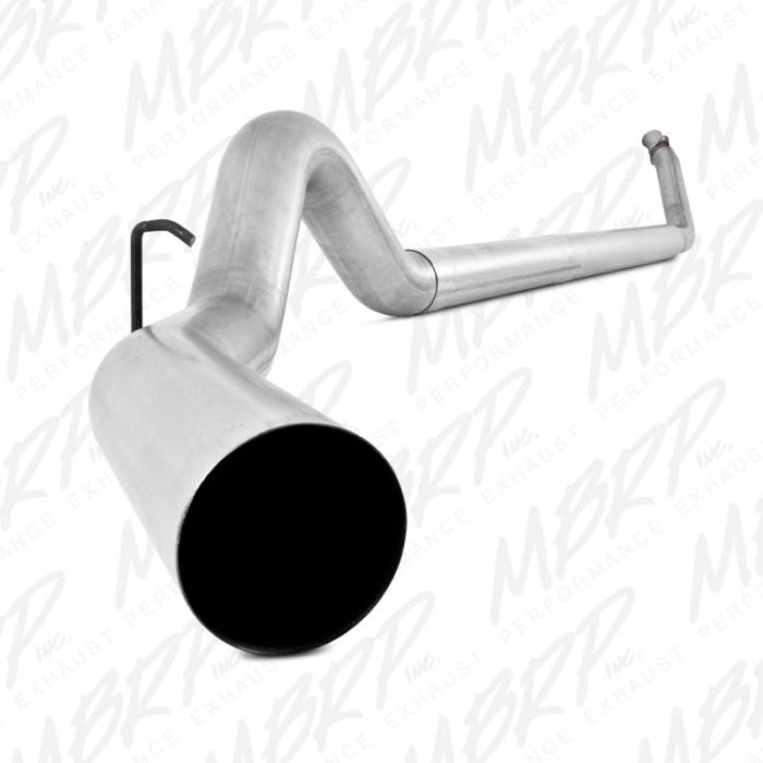 MBRP - MBRP Exhaust 5" Turbo Back, Single - no Muffler S6112PLM