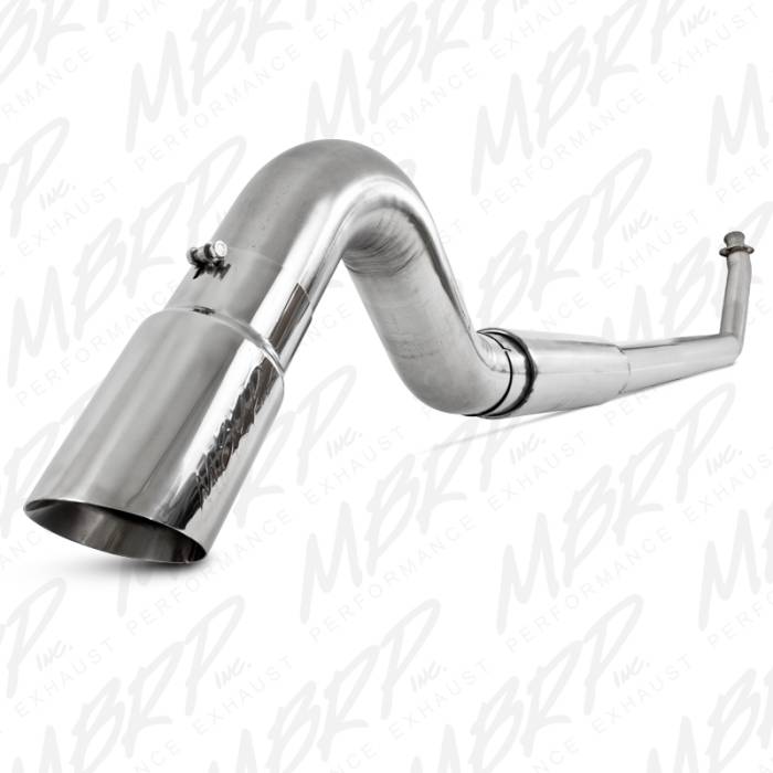 MBRP - MBRP Exhaust 5" Turbo Back, Single Turn Down, T409 S6112TD