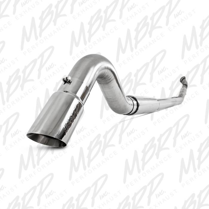 MBRP - MBRP Exhaust 5" Turbo Back, Off Road, Single Turn Down, T409 S6116TD