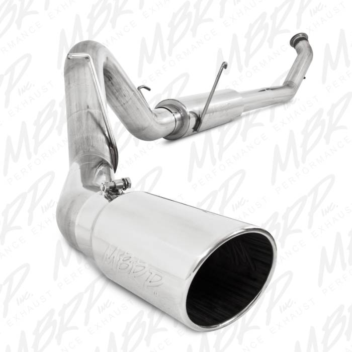 MBRP - MBRP Exhaust 4" Turbo Back, Single Side Exit, T304 S6126304