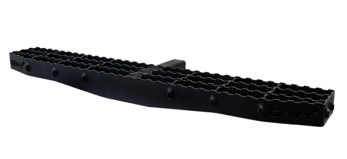 Gen-Y Hitch - Gen-Y Phantom XL 2in Shank Heavy-Duty 600lb Capacity Serrated Hitch Step - 42in Wide Step - GH-102622