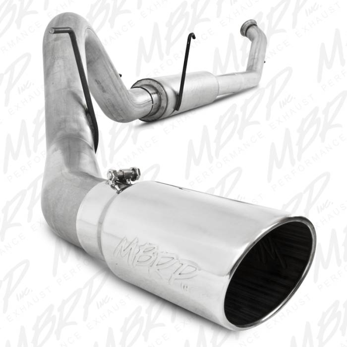 MBRP - MBRP Exhaust 4" Turbo Back, Single Side Exit, AL S6126AL
