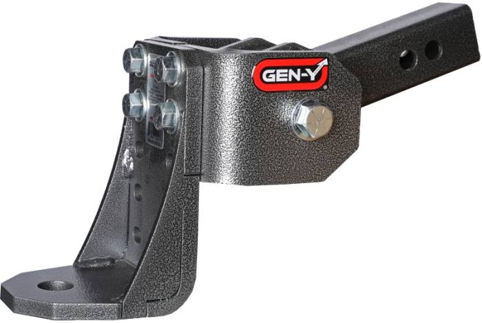 Gen-Y Hitch - Gen-Y Glyder Torsion-Flex 2in Shank 6in Drop 7K Hitch w/Ball Platform/1in Diameter Mounting Hole - GH-12005