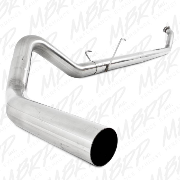 MBRP - MBRP Exhaust 4" Turbo Back, Single - No Muffler, T409 S6126SLM