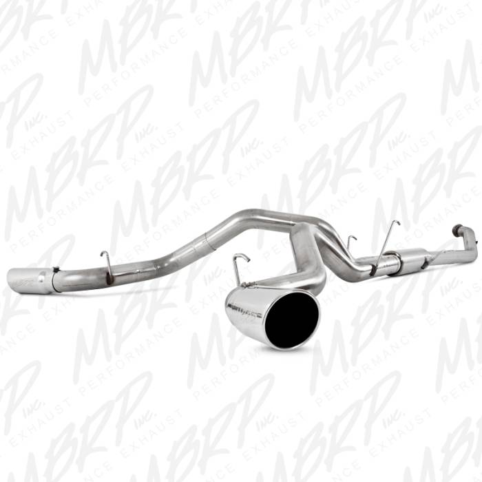 MBRP - MBRP Exhaust 4" Turbo Back, Dual Side Exit, T409 S6128409