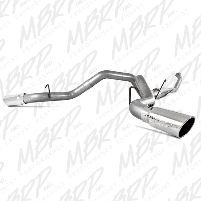 MBRP - MBRP Exhaust 4" Turbo Back, Dual Side Exit, AL S6128AL