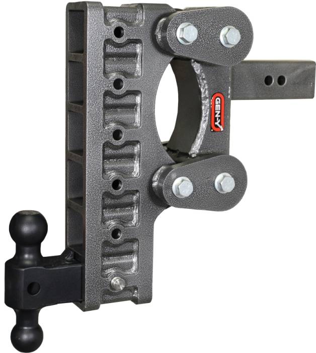Gen-Y Hitch - Gen-Y The Boss Torsion-Flex 2.5in Shank 12in Drop 2.4K TW 21K Hitch w/GH-061 Dual-Ball - GH-1316