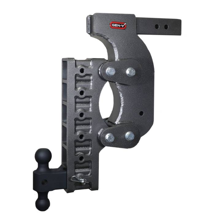 Gen-Y Hitch - Gen-Y The Boss Torsion-Flex 2.5in Receiver 21in Drop Hitch w/GH-061 Dual-Ball/Stabilizer Kit - GH-1516