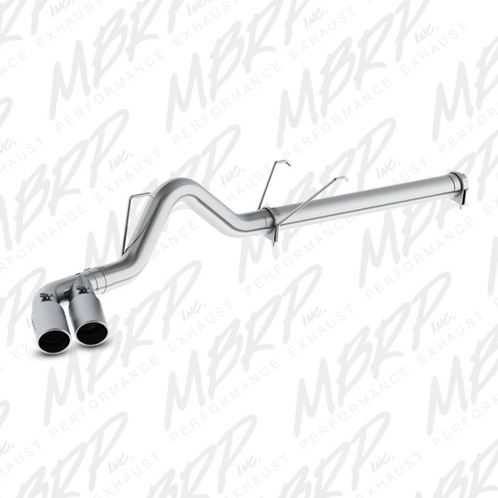 MBRP - MBRP Exhaust 4 Filter Back, Dual Outlet Single Side, AL S6131AL