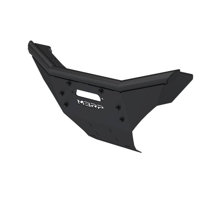 MBRP - MBRP Black-Coated Front Bumper - AC-9533-03