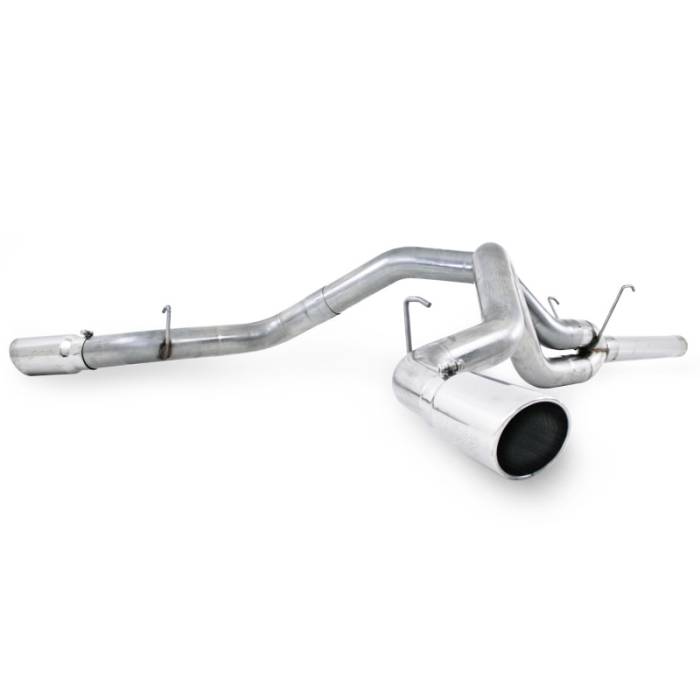 MBRP - MBRP Exhaust 4" Filter Back, Dual Side Exit, T409 S6132409