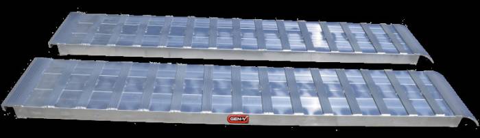 Gen-Y Hitch - Gen-Y Extreme-Duty 6ft Aluminum Loading Ramps 15in x 72in 5K Capacity Per Ramp - Pair - GH-17072