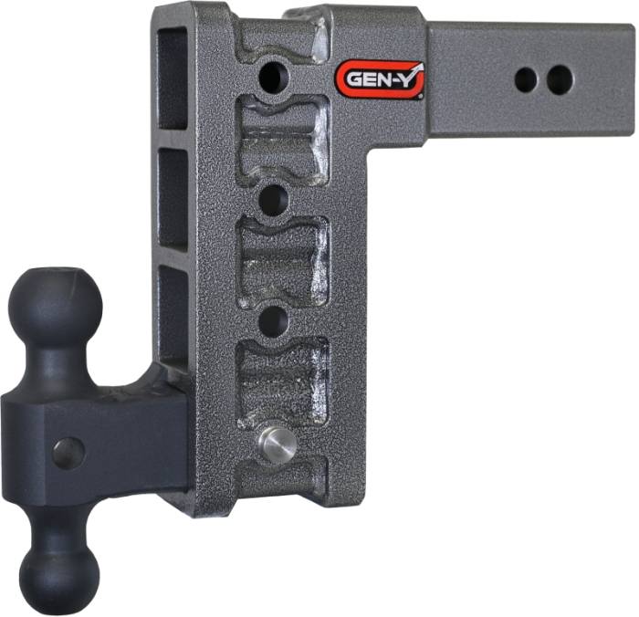 Gen-Y Hitch - Gen-Y Mega Duty 3in Shank 9in Drop 3.5K TW 32K Hitch w/GH-0161 Dual-Ball - GH-1714
